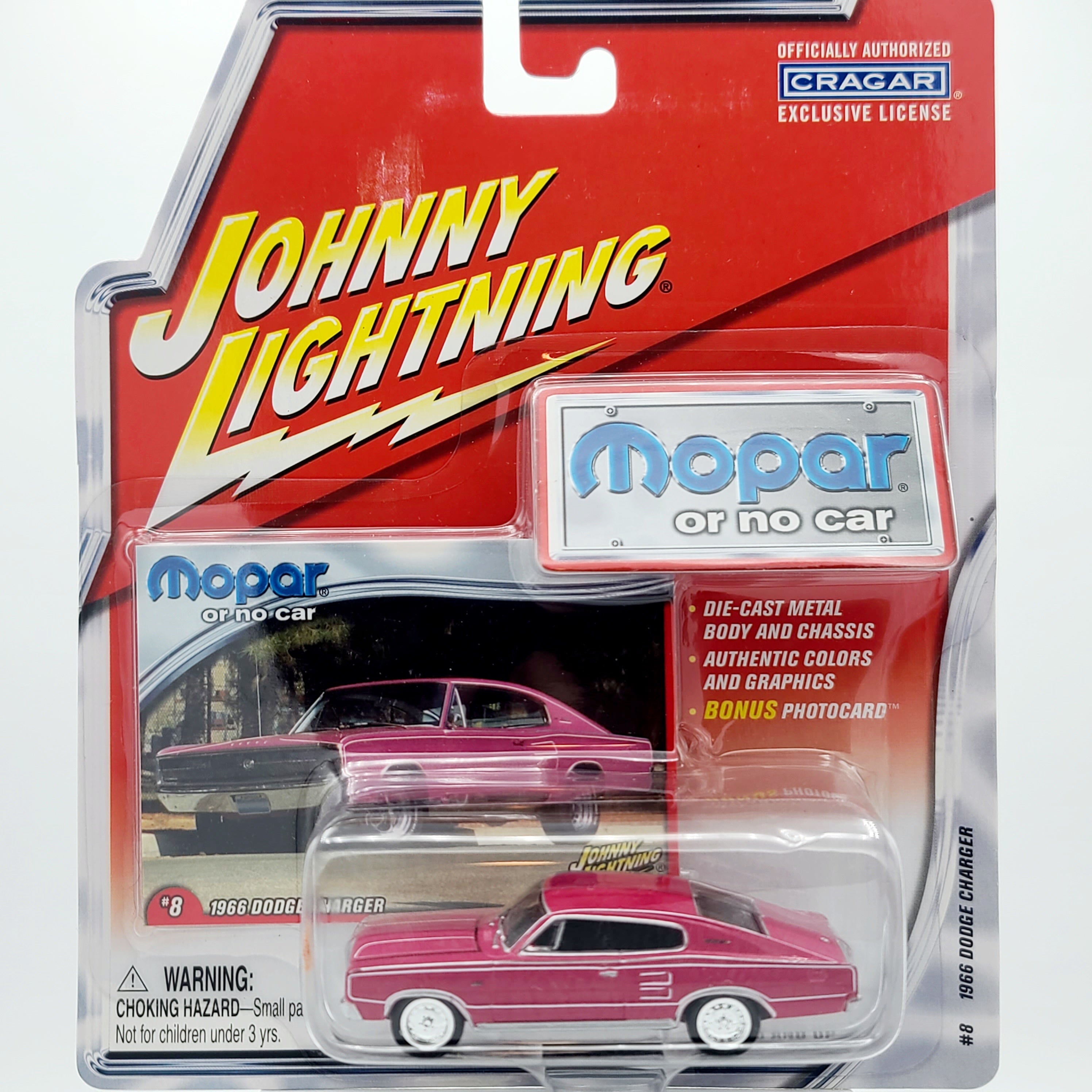 Johnny Lightning '66 Dodge Charger - 1:64 (2003 Mopar or No Car Rel. 2)